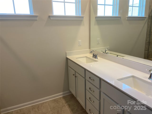 108 Red Juniper Way, Statesville, NC 28625 - full bath with plenty of natural light, double vanity, and baseboards
