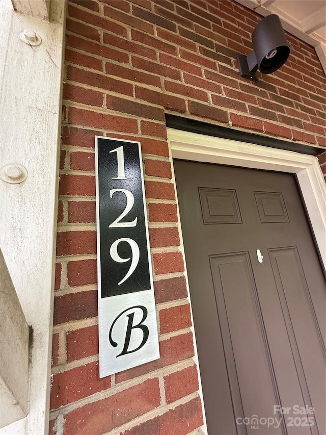 129 Steinbeck Way Unit B, Mooresville, NC 28117 - exterior view of brick siding