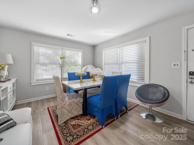 339 Arnold St, Rock Hill, SC 29730 - dining area with wood finished floors and baseboards