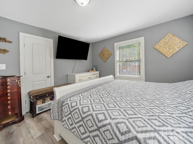 339 Arnold St, Rock Hill, SC 29730 - bedroom with light wood finished floors