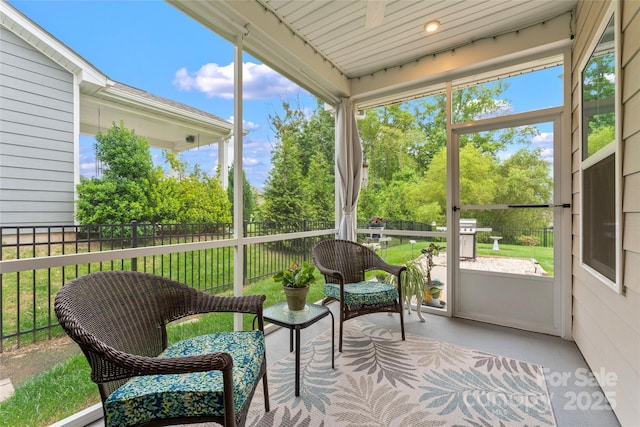 5079 Skyfest Dr, Charlotte, NC 28215 - view of sunroom / solarium