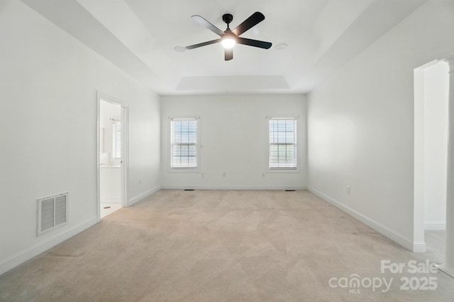 201 Limerick Dr, Matthews, NC 28104 - empty room with healthy amount of natural light, a ceiling fan, and light carpet