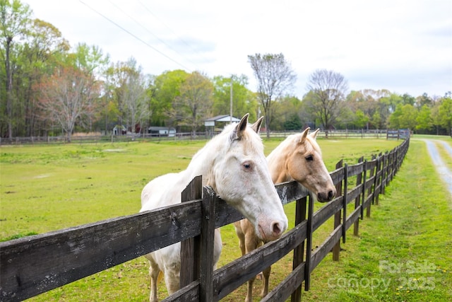7712 Old Waxhaw Monroe Rd, Waxhaw, NC 28173 - stable with a rural view and view of scattered trees