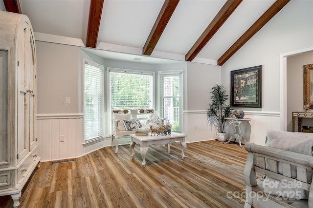 7712 Old Waxhaw Monroe Rd, Waxhaw, NC 28173 - dining area featuring a wainscoted wall and wood finished floors