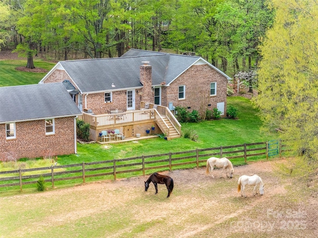 7712 Old Waxhaw Monroe Rd, Waxhaw, NC 28173 - aerial view of property and surrounding area