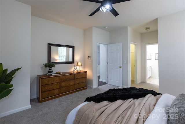 4637 Willow Glen Rd, Harrisburg, NC 28075 - carpeted bedroom featuring baseboards and a ceiling fan