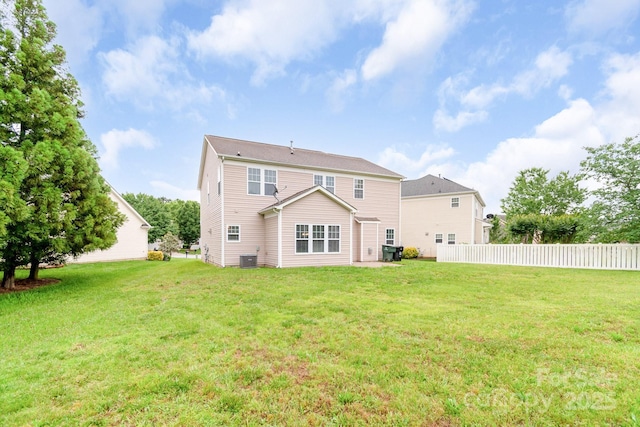 9641 Bellamy Pl NW, Concord, NC 28027 - back of property featuring central air condition unit
