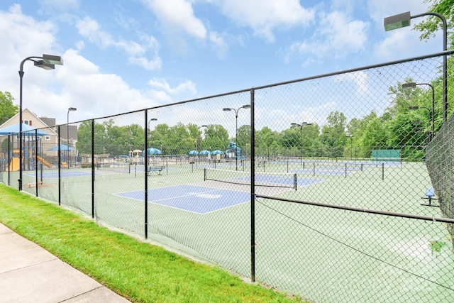 9641 Bellamy Pl NW, Concord, NC 28027 - view of tennis court