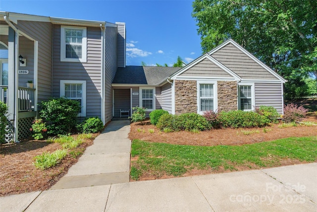 1804 Fairlawn Ct, Rock Hill, SC 29732 - view of front facade featuring stone siding