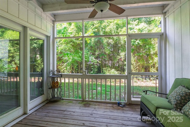 1804 Fairlawn Ct, Rock Hill, SC 29732 - sunroom / solarium with ceiling fan
