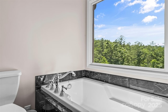 2508 Wolf Pit Rd, Morganton, NC 28655 - full bath with a bath and toilet