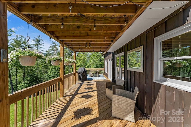 2508 Wolf Pit Rd, Morganton, NC 28655 - deck featuring grilling area