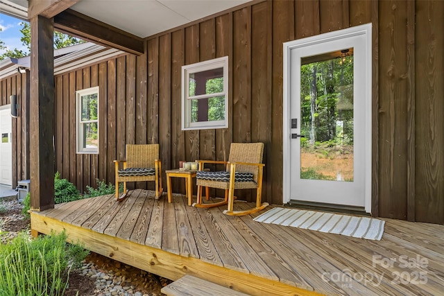 2508 Wolf Pit Rd, Morganton, NC 28655 - view of wooden deck