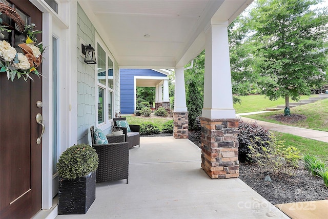 109 Mac Aly, Cramerton, NC 28032 - view of porch