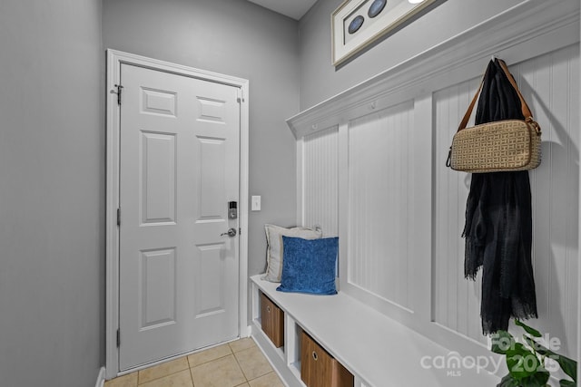 1035 Ivey Ct, Indian Land, SC 29707 - mudroom featuring light tile patterned floors