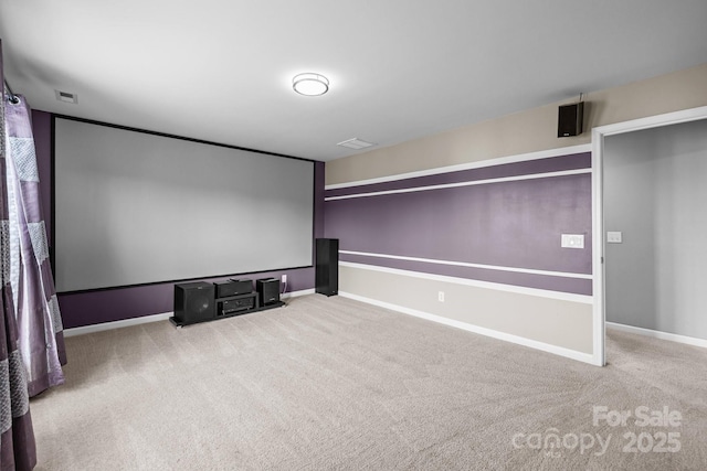 1035 Ivey Ct, Indian Land, SC 29707 - carpeted cinema with baseboards