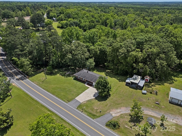 2451 Robert H Kirk Rd, Lancaster, SC 29720 - aerial view of property's location with a forest
