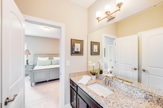 8070 Clems Branch Rd, Indian Land, SC 29707 - ensuite bathroom with vanity and baseboards