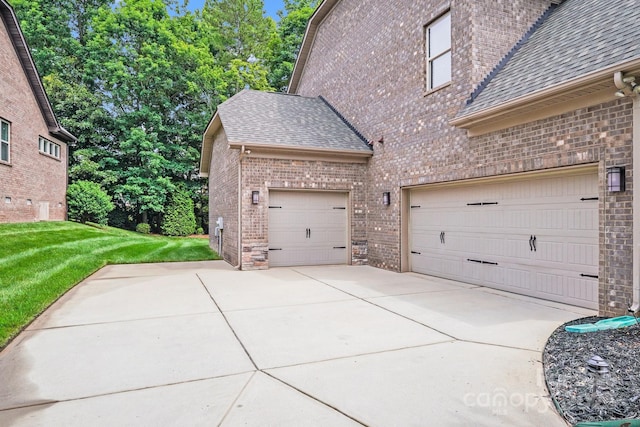 8070 Clems Branch Rd, Indian Land, SC 29707 - garage with concrete driveway