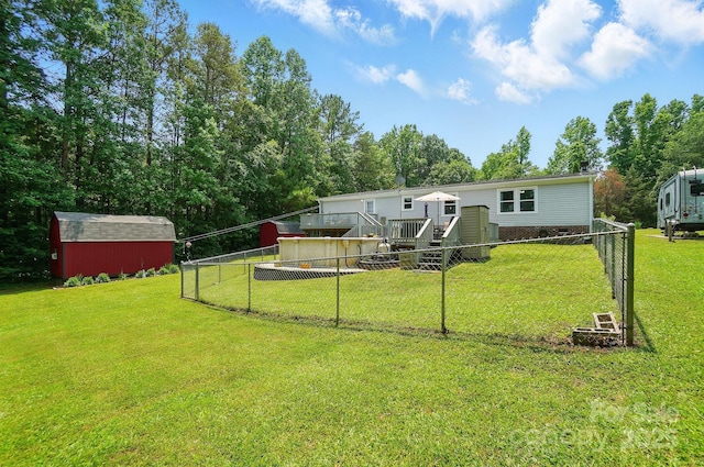 231 Valley View Dr, Clover, SC 29710 - back of property featuring a deck and stairway