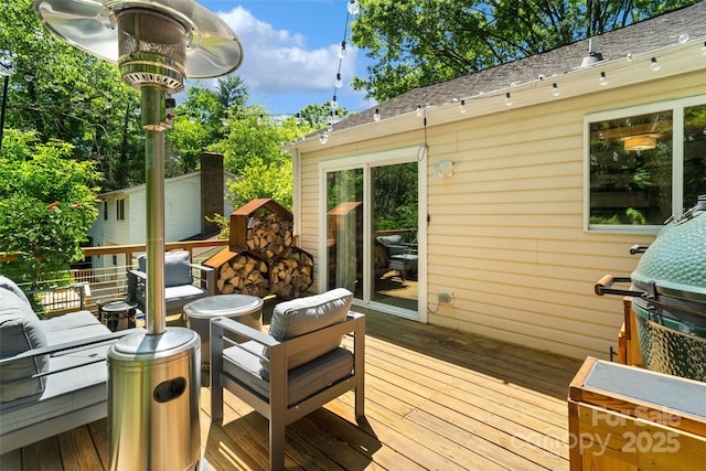 7018 Rollingridge Dr, Charlotte, NC 28211 - deck featuring area for grilling
