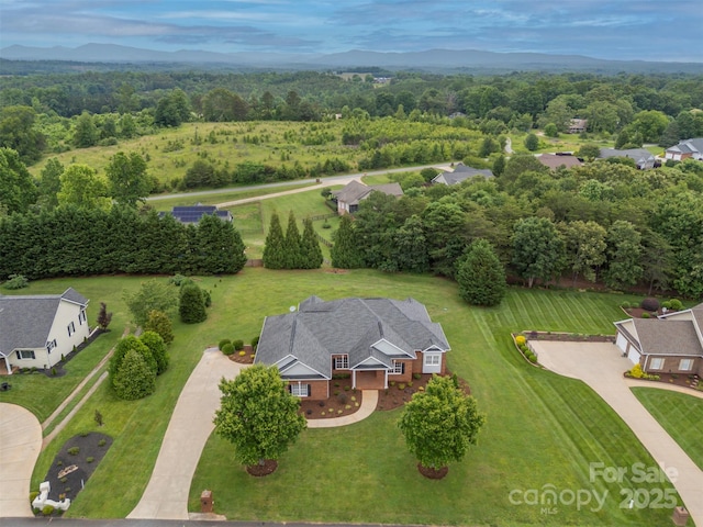 182 Kensington Dr, Forest City, NC 28043 - view of subject property with a mountainous background