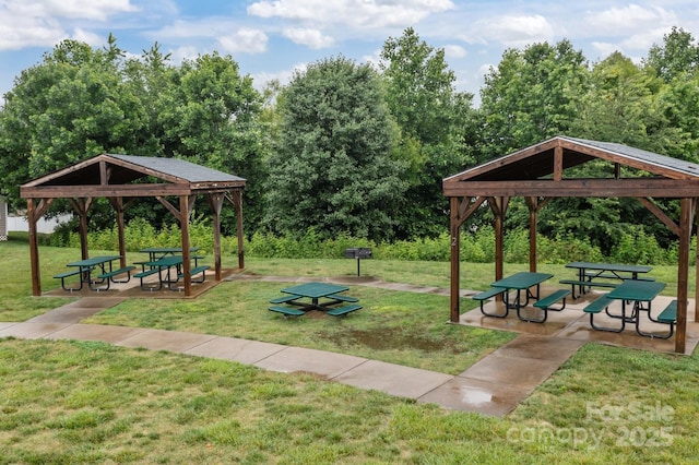 308 Planters Way, Mount Holly, NC 28120 - view of property's community featuring a gazebo and a lawn