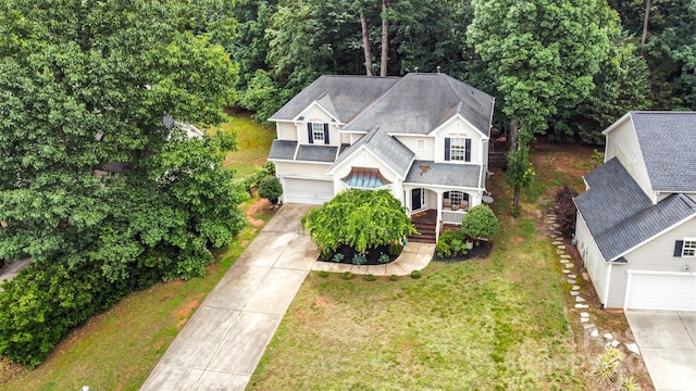 8256 Chatham Oaks Dr, Concord, NC 28027 - aerial view of property and surrounding area