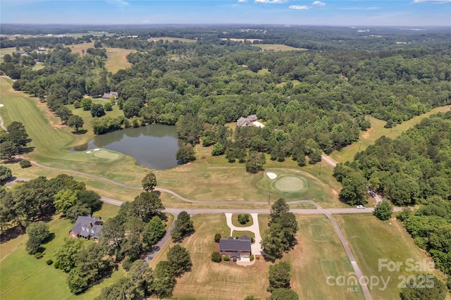 3068 River Rd, Shelby, NC 28152 - aerial overview of property's location featuring a large body of water, a forest, and a golf course