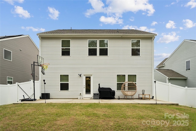 5113 Saddleback Dr, Mount Holly, NC 28120 - back of property with a patio area
