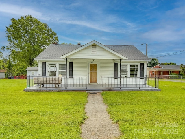 201 Robinson Rd, Gastonia, NC 28056 - bungalow with covered porch and roof with shingles
