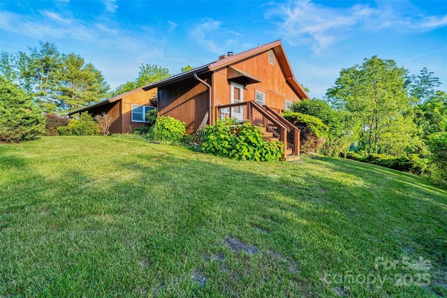 55 Dane Acres Dr, Alexander, NC 28701 - view of grassy yard