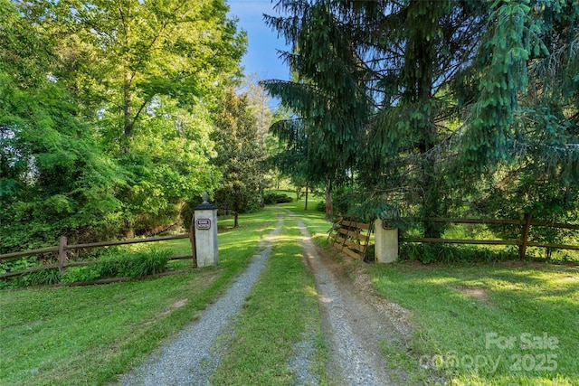 55 Dane Acres Dr, Alexander, NC 28701 - view of road
