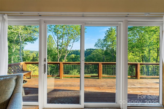 55 Dane Acres Dr, Alexander, NC 28701 - view of doorway