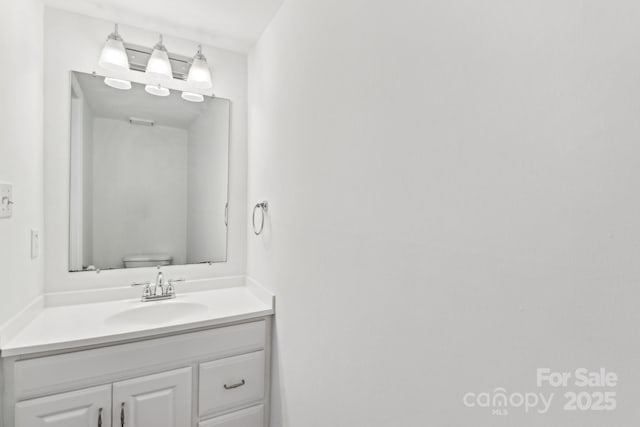 8510 Castle Pine Ct, Charlotte, NC 28226 - bathroom with vanity and toilet