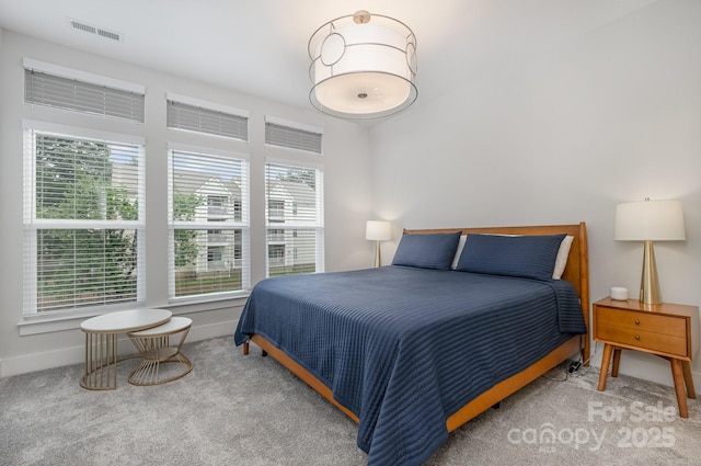 235 S Bruns Ave, Charlotte, NC 28208 - bedroom featuring multiple windows and carpet
