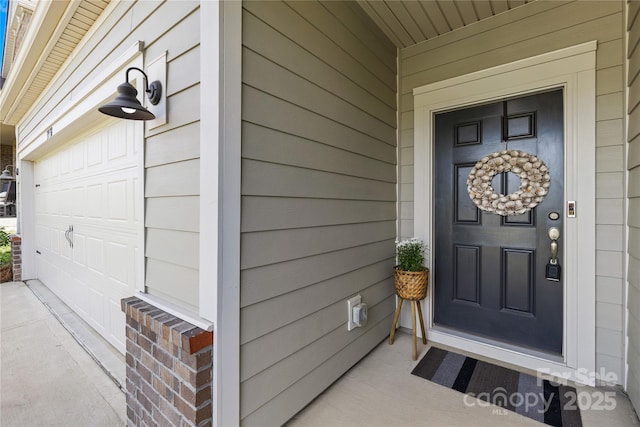 3938 Isenhour Rd, Kannapolis, NC 28081 - doorway to property featuring a garage