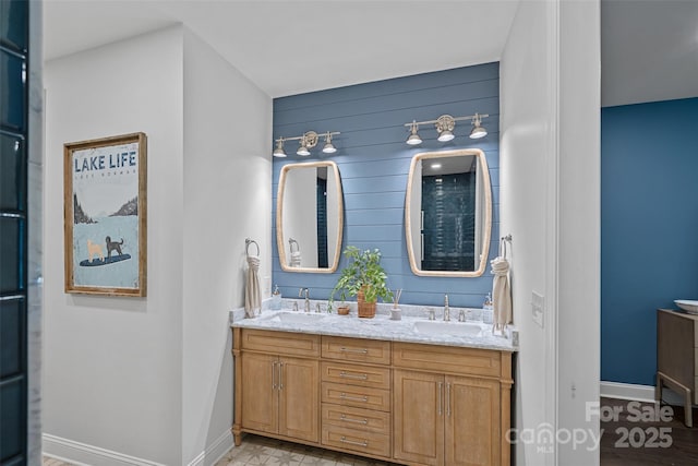 117 Walking Horse Trl, Davidson, NC 28036 - full bathroom featuring double vanity