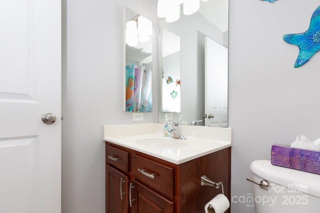 609 Atherton Way, Rock Hill, SC 29730 - bathroom featuring vanity and toilet