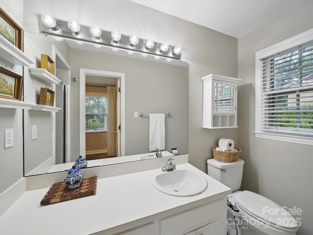 2026 Knell Dr, Charlotte, NC 28212 - bathroom featuring toilet and vanity