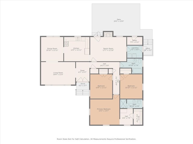 2026 Knell Dr, Charlotte, NC 28212 - property floor plan