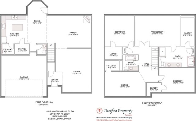 4915 Juniper Grove Ct SW, Concord, NC 28027 - view of room layout