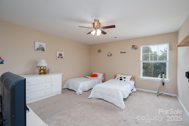 4915 Juniper Grove Ct SW, Concord, NC 28027 - bedroom with light colored carpet and ceiling fan