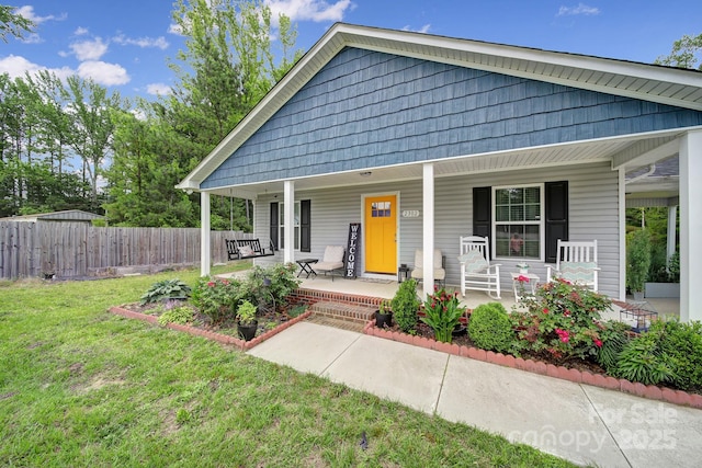 2302 Douglas Rd, Lancaster, SC 29720 - view of front of house featuring covered porch