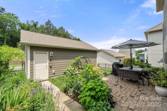 15515 Laverack Ln, Davidson, NC 28036 - view of patio featuring grilling area and outdoor dining area