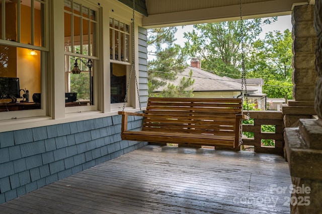 409 S Grove St, Lincolnton, NC 28092 - view of deck