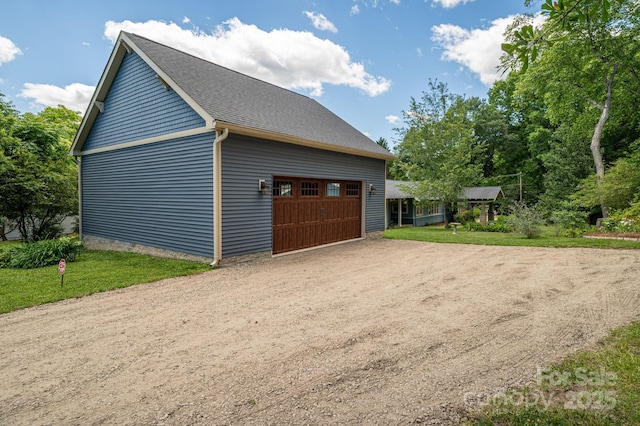 409 S Grove St, Lincolnton, NC 28092 - garage with driveway
