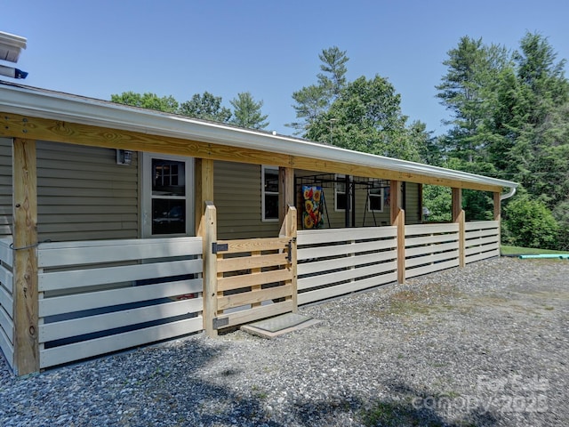 90 Coates Rd, Marshall, NC 28753 - view of stable
