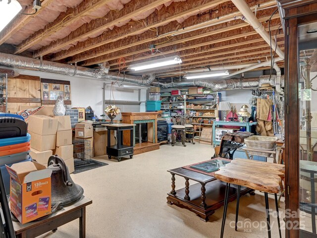 90 Coates Rd, Marshall, NC 28753 - view of unfinished basement