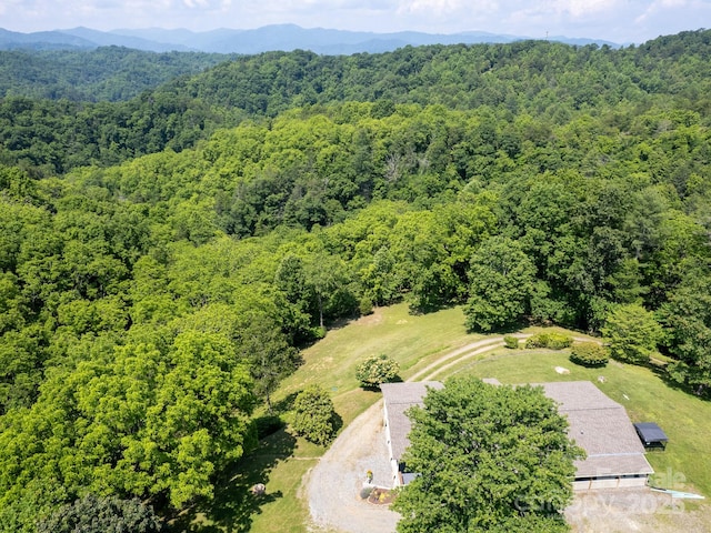 90 Coates Rd, Marshall, NC 28753 - drone / aerial view of a forest and mountains